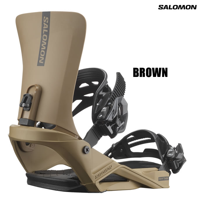 新品未使用 24-25 SALOMON BINDING RHYTHM BROWN S安心保証 即日発送 土日祝発送OK 62