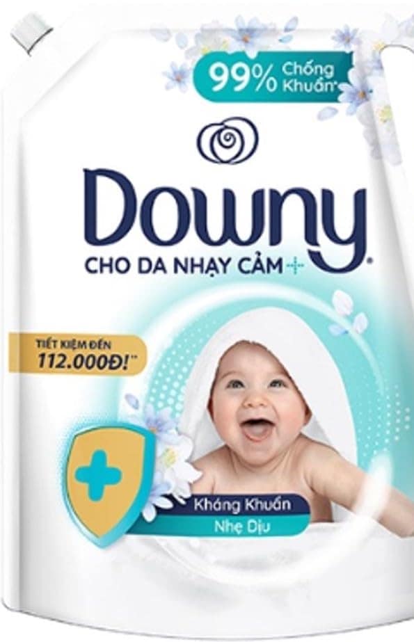 ダウニー ピュアソフト 赤ちゃん 子供用 柔軟剤 Downy Puresoft 2.35L大容量 詰替×1袋 濃縮タイプ 衣料用柔軟剤 ベトナムダウニー アジアンダウニー 100%天然由来成分