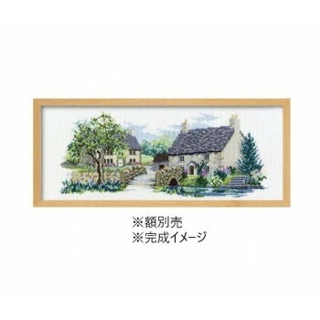 ししゅうキット　7289（オフホワイト）　ダーウェントウォーター/デザイン「レーンシリーズ」　ブルーベルレーン