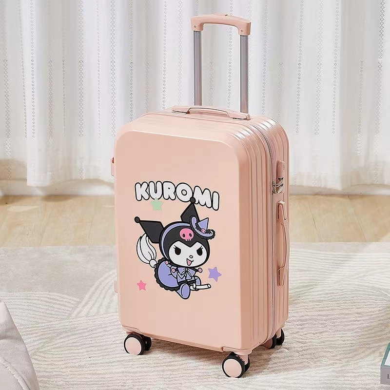 キャリーバッグ Kuromiスーツケース新作 女性ins可愛い 耐久性パスワードボックス キャリーケース小清新革ケース 5,321円