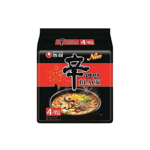 農心 辛ラーメン ブラック マルチ(4入) x 8パック(計32袋)
