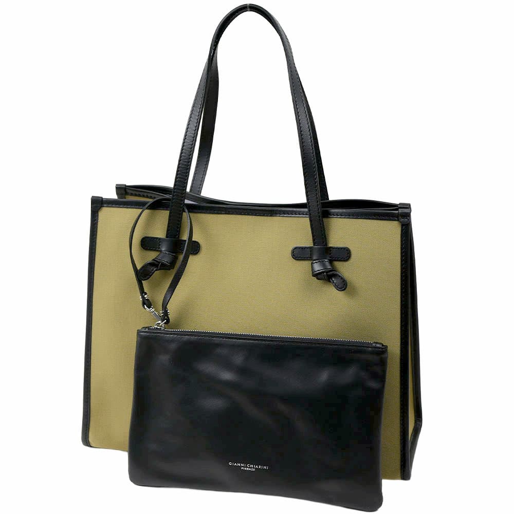 ジャンニキアリーニ トートバッグ マルチェッラM 肩掛け レディース GIANNI CHIARINI MARCELLA TAIGA-LAVANDA 6850-CNVSE-12917 6850-CNVS