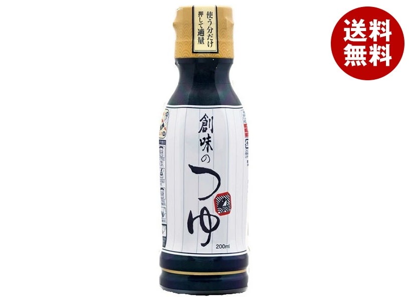 創味食品 創味のつゆ 200ml×12本入×(2ケース)