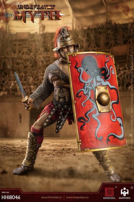新品未開封Haoyutoys 1/6 古代ローマー戦士 不敗の伝説 Empire Legion Undefected Myth フィギュア (ホットトイズ TBleague等に)HH18046