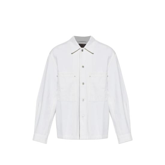 LEMAIRE Men Shirts SH1241 LD1069 WH086 WHITE