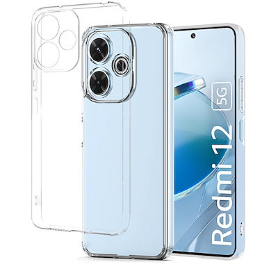Qoo10] シャオミ Redmi 12 5G用 クリアケース : スマホケース