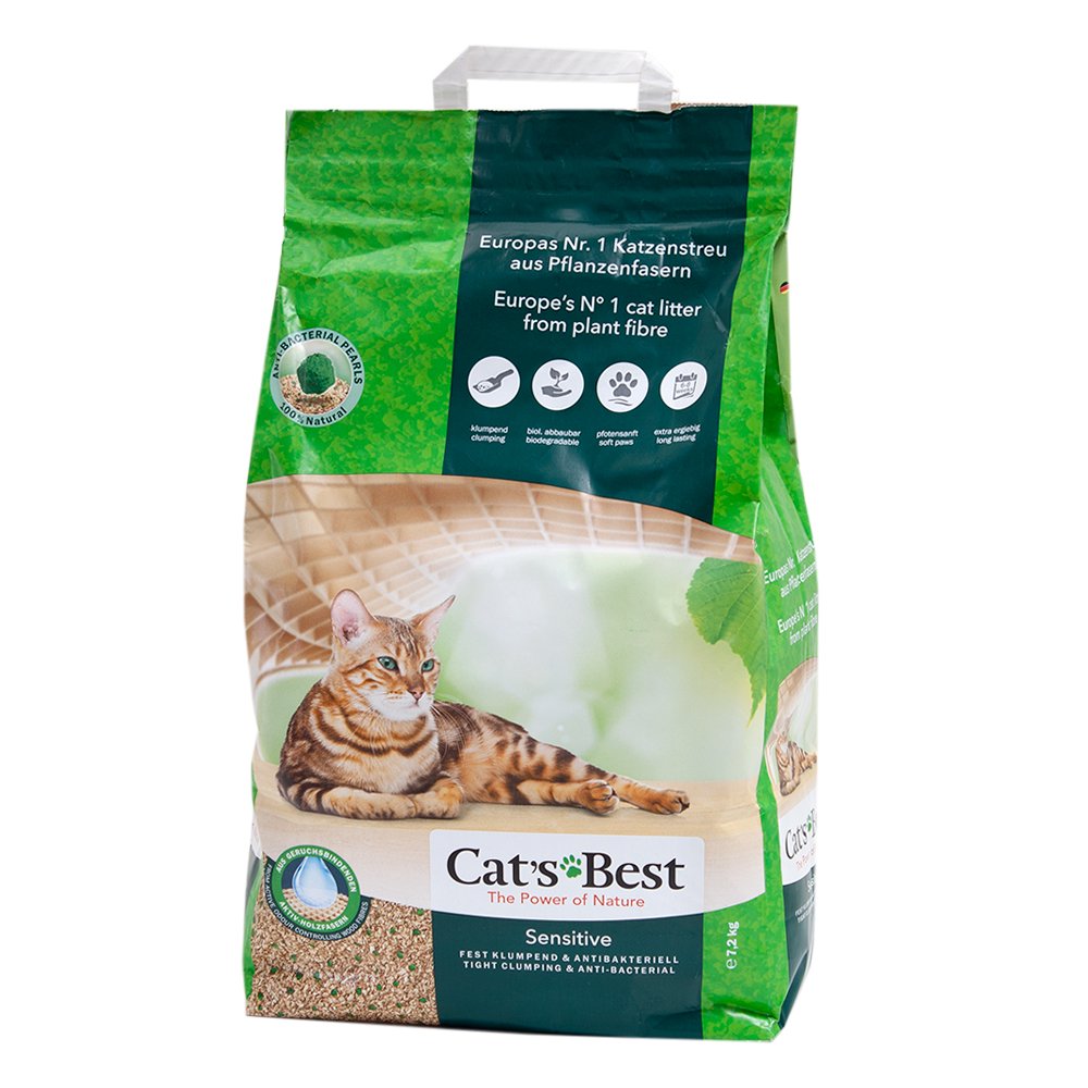 猫砂　レッテンマイヤー　キャッツベスト　固まる木のネコ砂　センシティブ　２０Ｌ　ＣＲＣ30―14―30―10―00