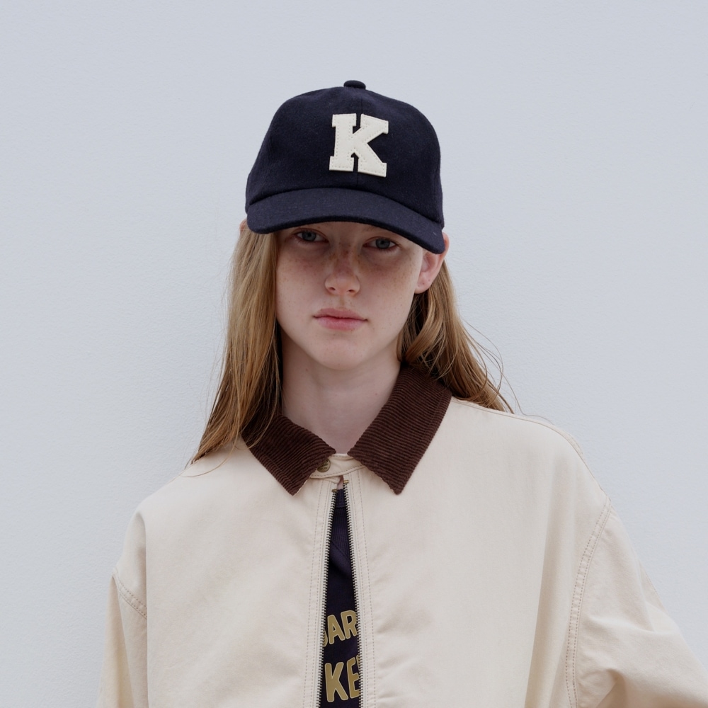ケーズウールフェルト K ロゴキャップ_KD3CPG3102F_DNA