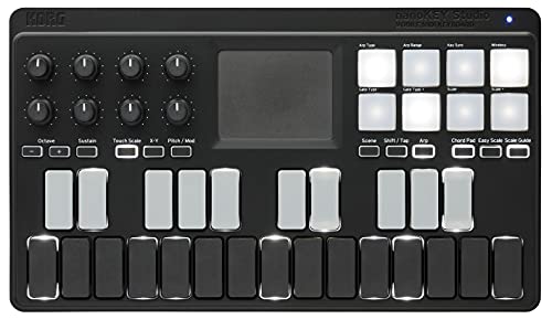 KORG 定番 USB/ワイヤレス オールインワン モバイルMIDIキーボード nanoKEY St