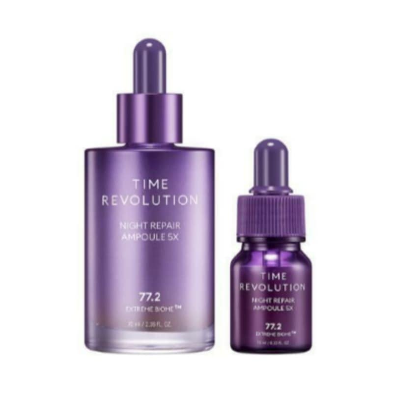 タイムレボリューション ナイトリペア アンプル 5X 企画セット (70ml+10ml)