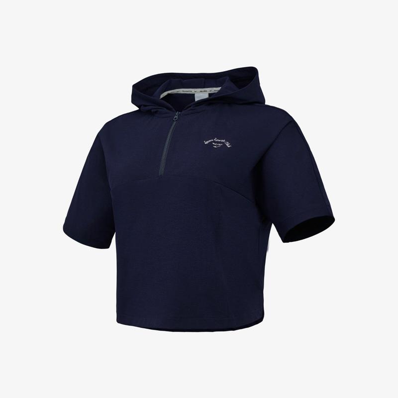 フード ハーフジップ Tシャツ (PS3WN24M332) 6,333円