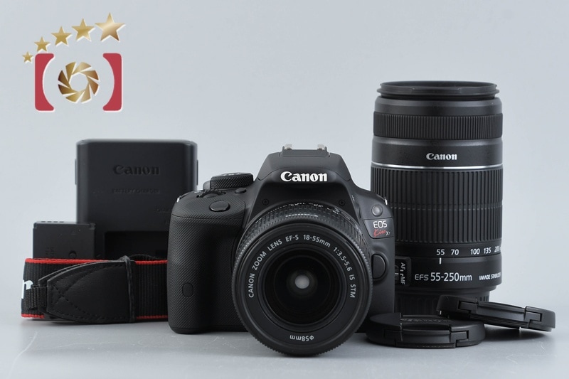 EOS Kiss X7 ダブルズームキット ブラック シャッター回数僅少