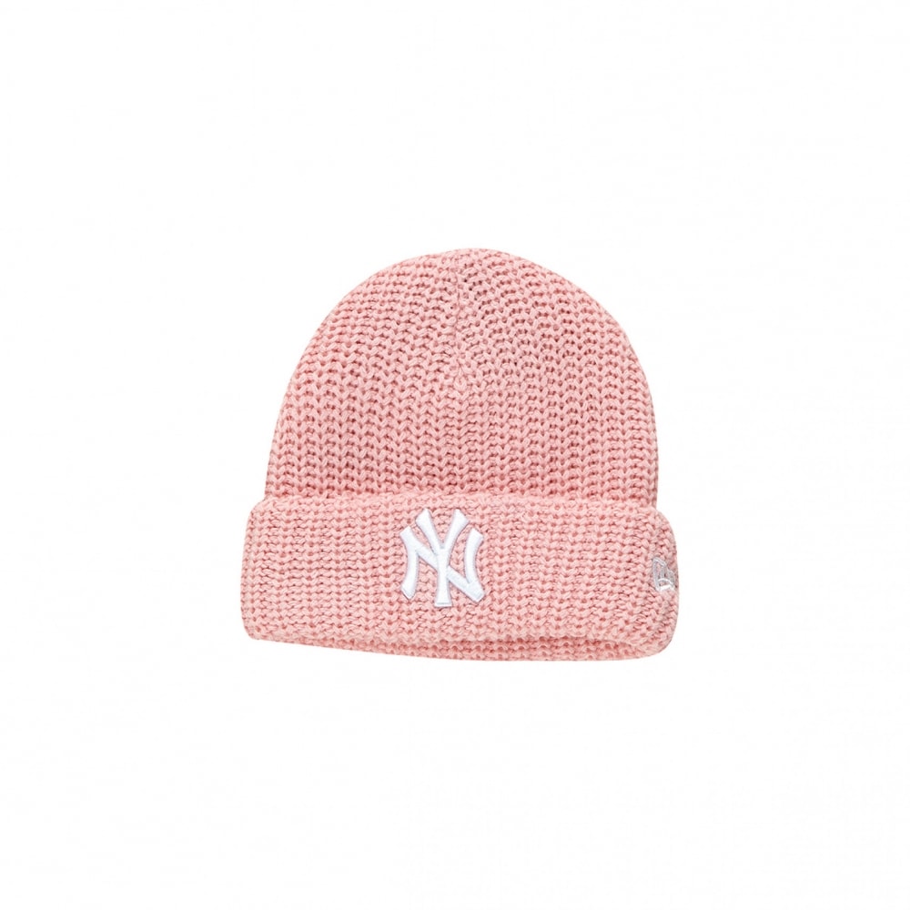NEWERA MLB ニューヨーク・ヤンキースビッグリップカフビーニーライトピンク/ 14440808