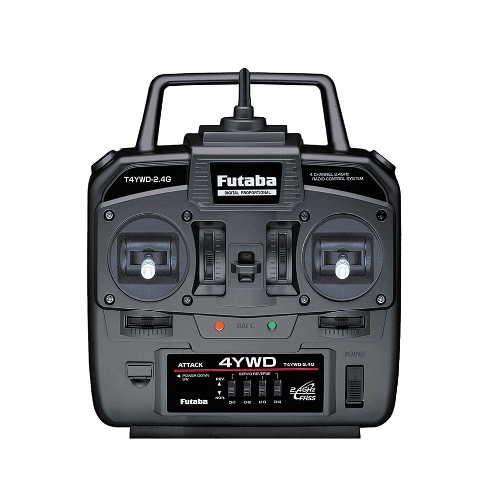 フタバ ATTACK 4YWD（4-CHANNEL SYSTEMS） T/Rセット【037160】 プロポセット フタバ 037160 ATTACK 4YWD T/Rセット
