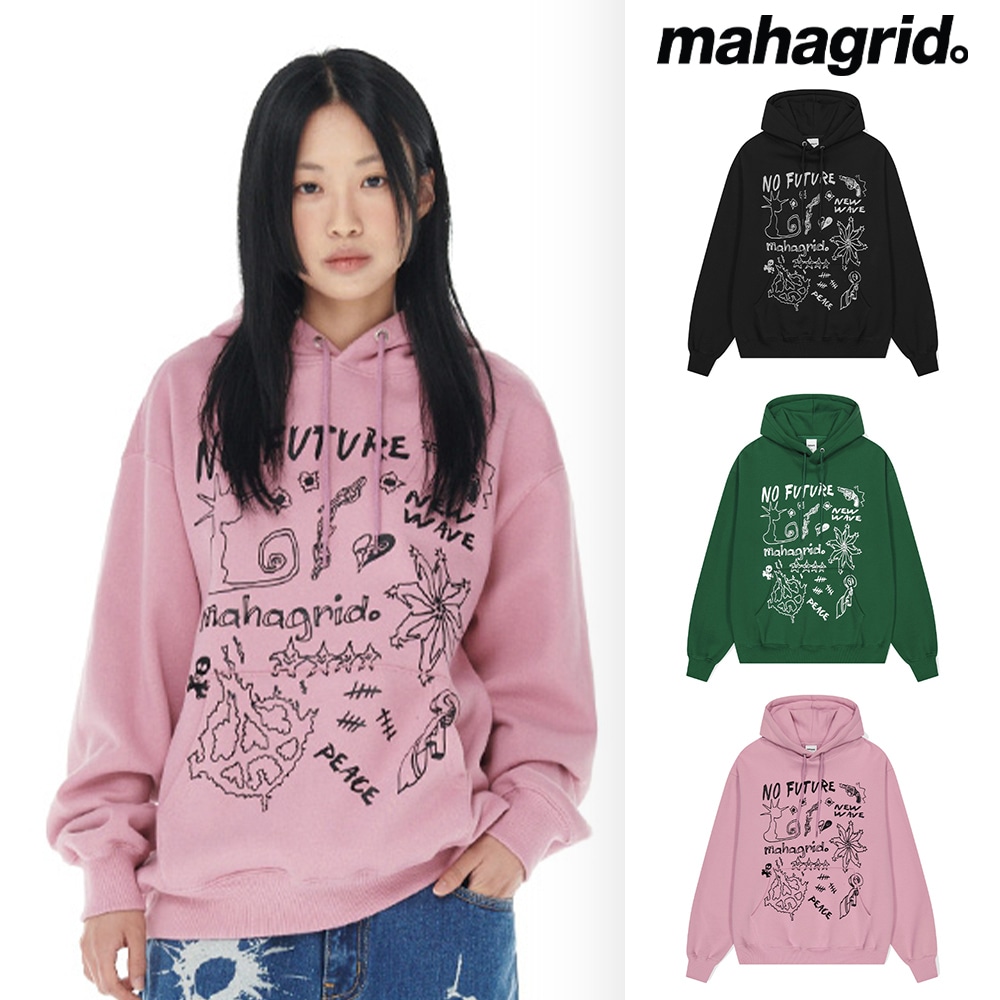 [mahagrid] NO FUTURE HOODIE