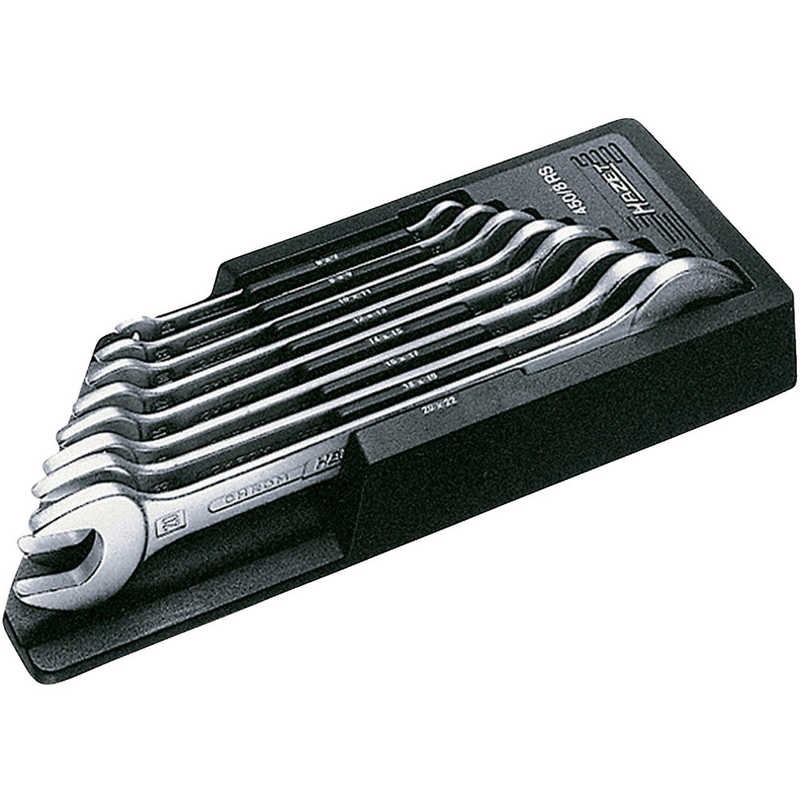 HAZET社　両口スパナセット 8丁セット　450N8RS 14,160円