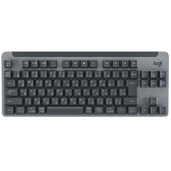 SIGNATURE K855 ワイヤレス メカニカルTKL キーボード K855GR グラファイト