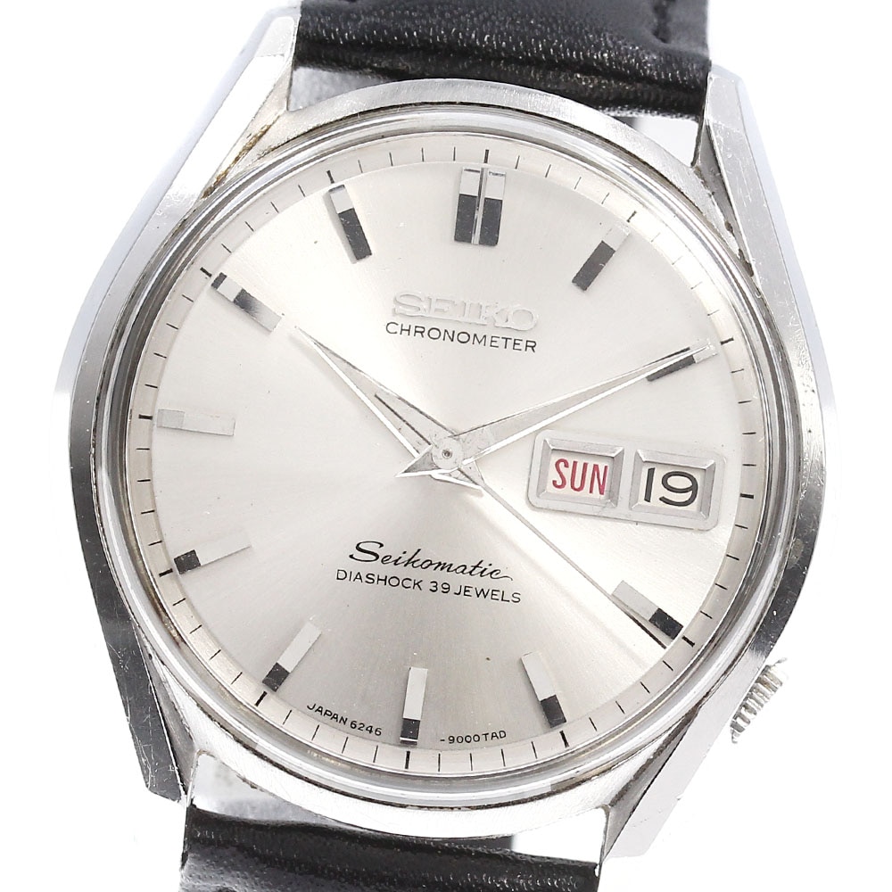 【SEIKO】セイコー セイコーマチック Cal.6246A デイデイト 6246-9000 自動巻き メンズ_690697【中古】