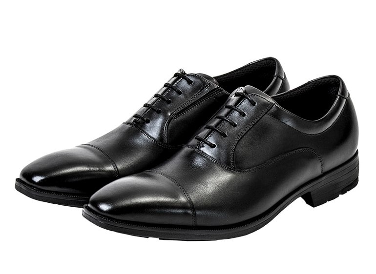 テクシーリュクス TU-7010-008-27.5 ビジネスシューズ　ストレートチップ（ブラック・27.5cm） A6TU7010008275