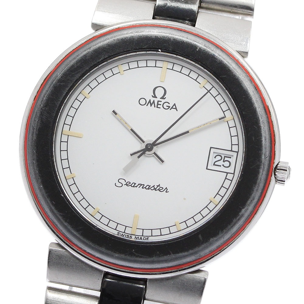 オメガ OMEGA 396.1003 シーマスター デイト クォーツ ボーイズ _948723【中古】