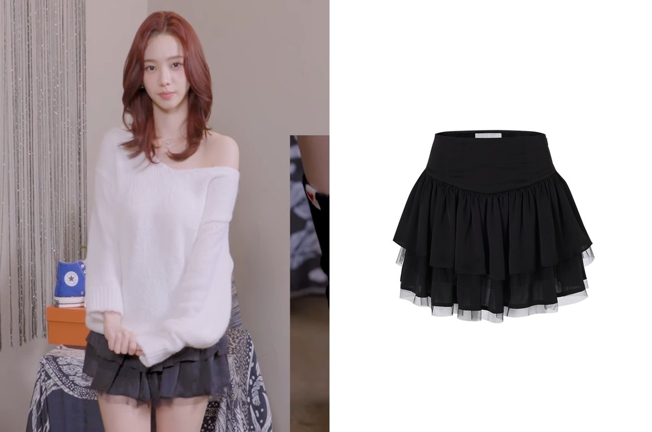 [AESPA KARINA]Sasha skirt_2COLOR