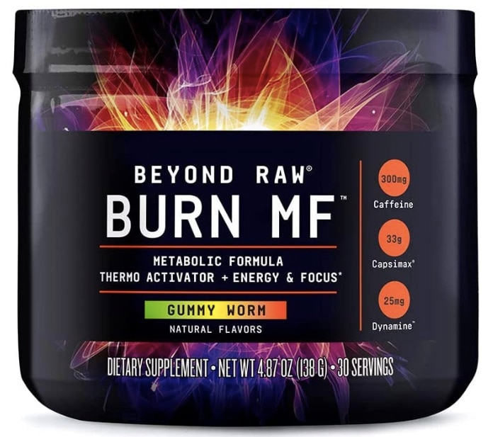 【Beyond Raw Burn MF サーモアクティベーター】30回分　エネルギーサポートサプリ