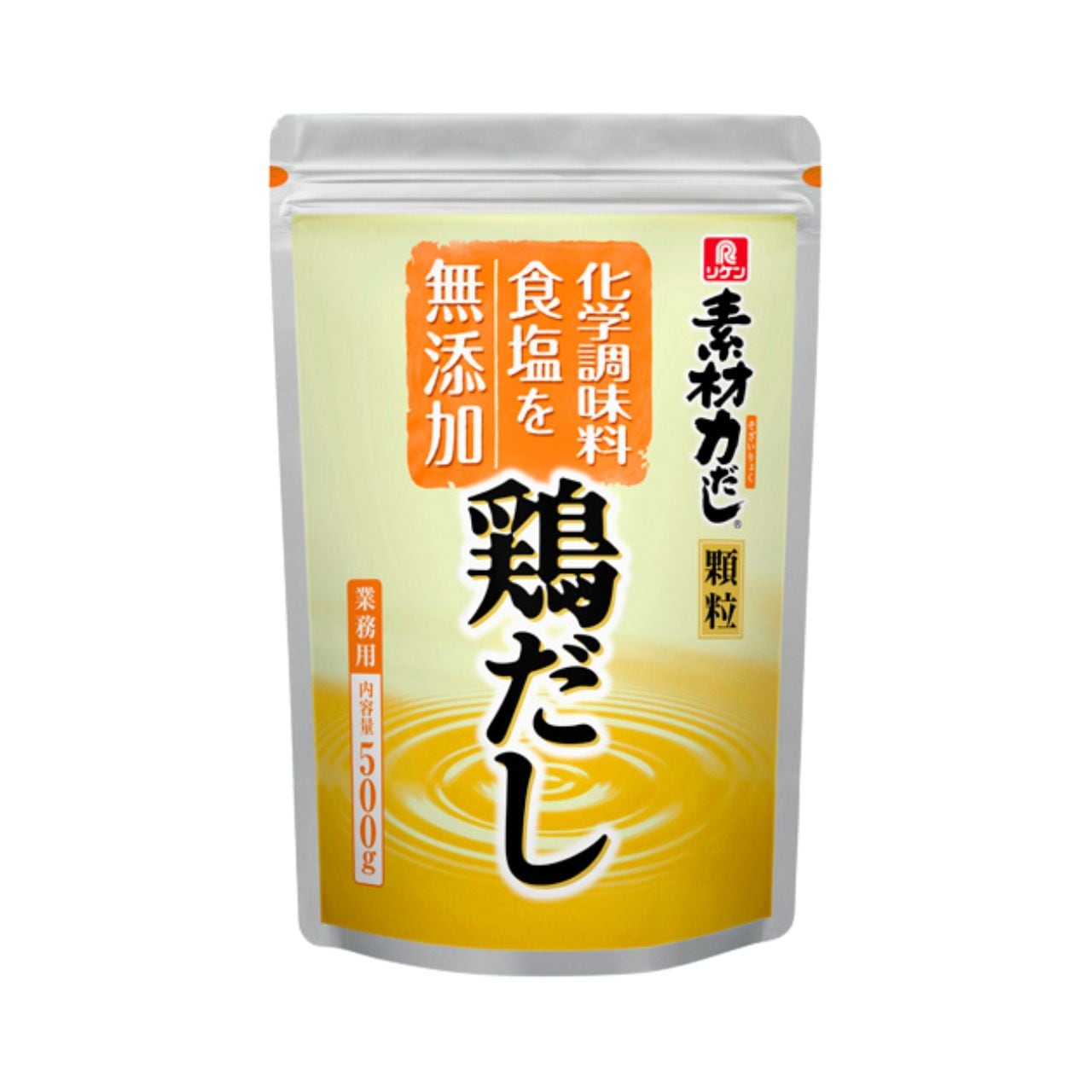 理研 リケン 素材力 鶏だし 顆粒 業務用 500g 2個 だしの素 出汁の素