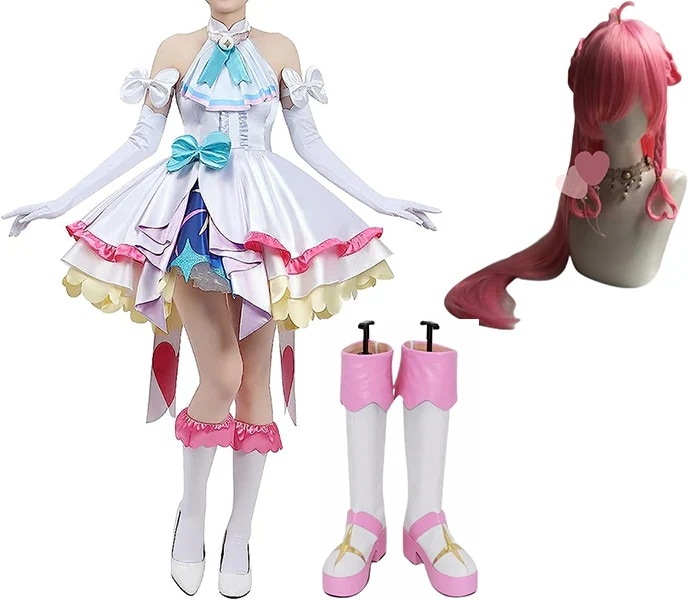 【全シリーズ発売中】 【値引き中】文化祭 学園祭 クリスマス ハロウィン コスプレ衣装 コスプレブーツ 靴 ウィッグ コスプレ にじがおかましろ 虹ヶ丘ましろ ひろがるスカイ!プリキュア