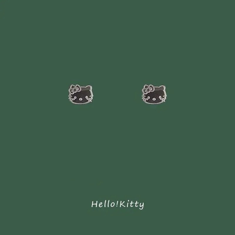 【最安值 3日で配達】イヤリング レディース ネットレッド ミニ かわいい ピアス アニメ 萌え クール 甘い HelloKitty