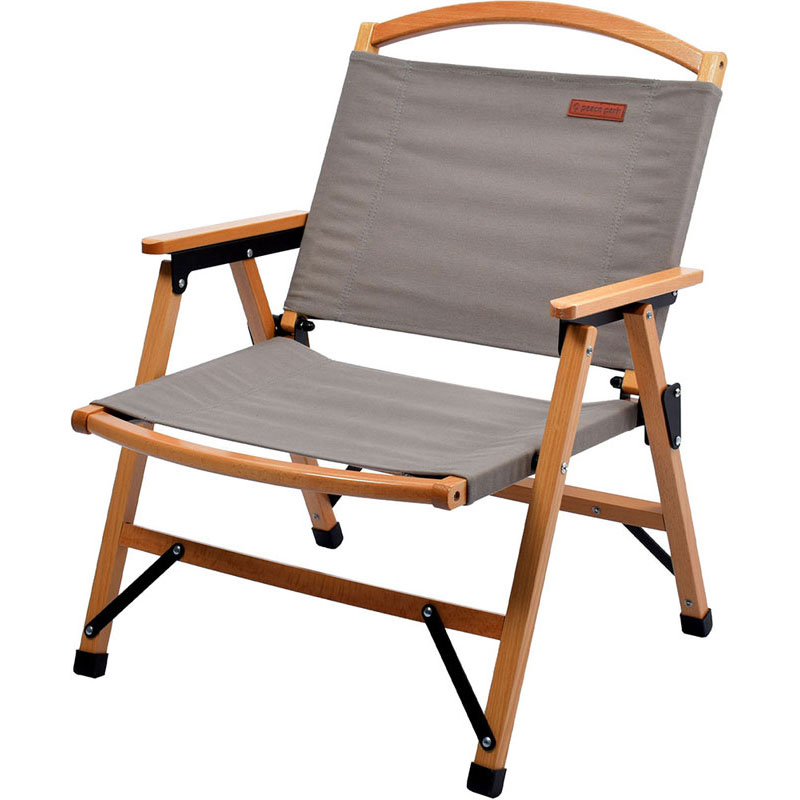 【ロット販売：入り数4】 peace park(ピースパーク) LOW WOOD CHAIR アウトドア イス (pp0441gr) 33,748円
