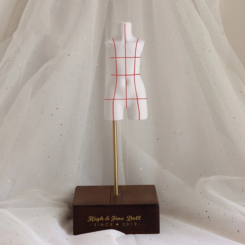 BJD ドール服シザリングスタンド yosdサイズドール対応 縫製 ディスプレイ トルソー 1/6 球体関節人形服縫製用