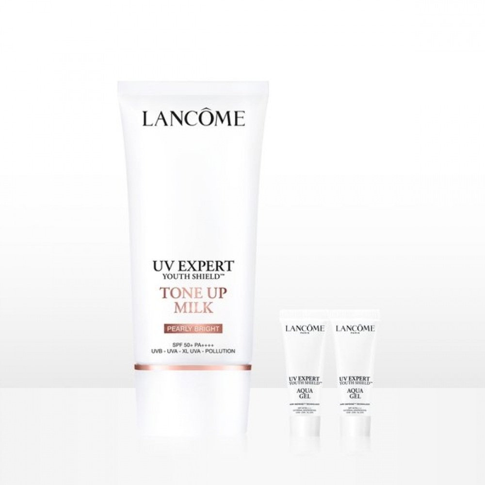 ランコム UVエキスパートトーンアップパーリーブライト 50mlセット (+UVアクアジェル 10ml*5)