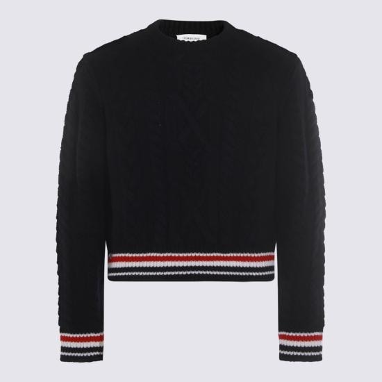 THOM BROWNE Men Sweater MKA570A Y1005 415 Blue