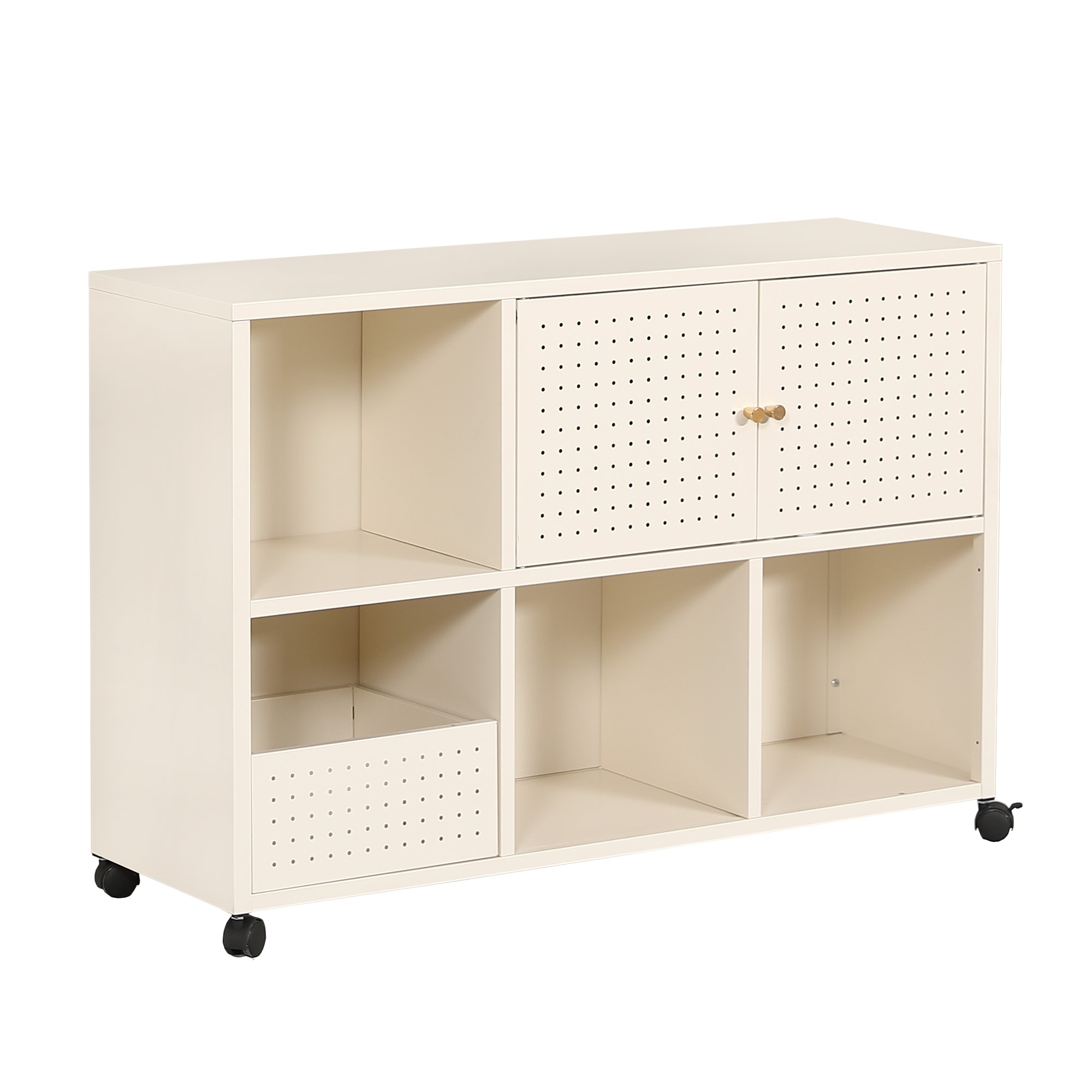 【国内発送】621キャビネット スチール サイドボード キャスター付き メタル 金属製 おしゃれ リビング モダン 棚 スチールチェスト 書類 韓国インテリア 扉 金属製キャビネット