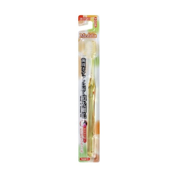 （まとめ） エビス メディフィット超先細毛ハブラシやわらか12本(×10セット)