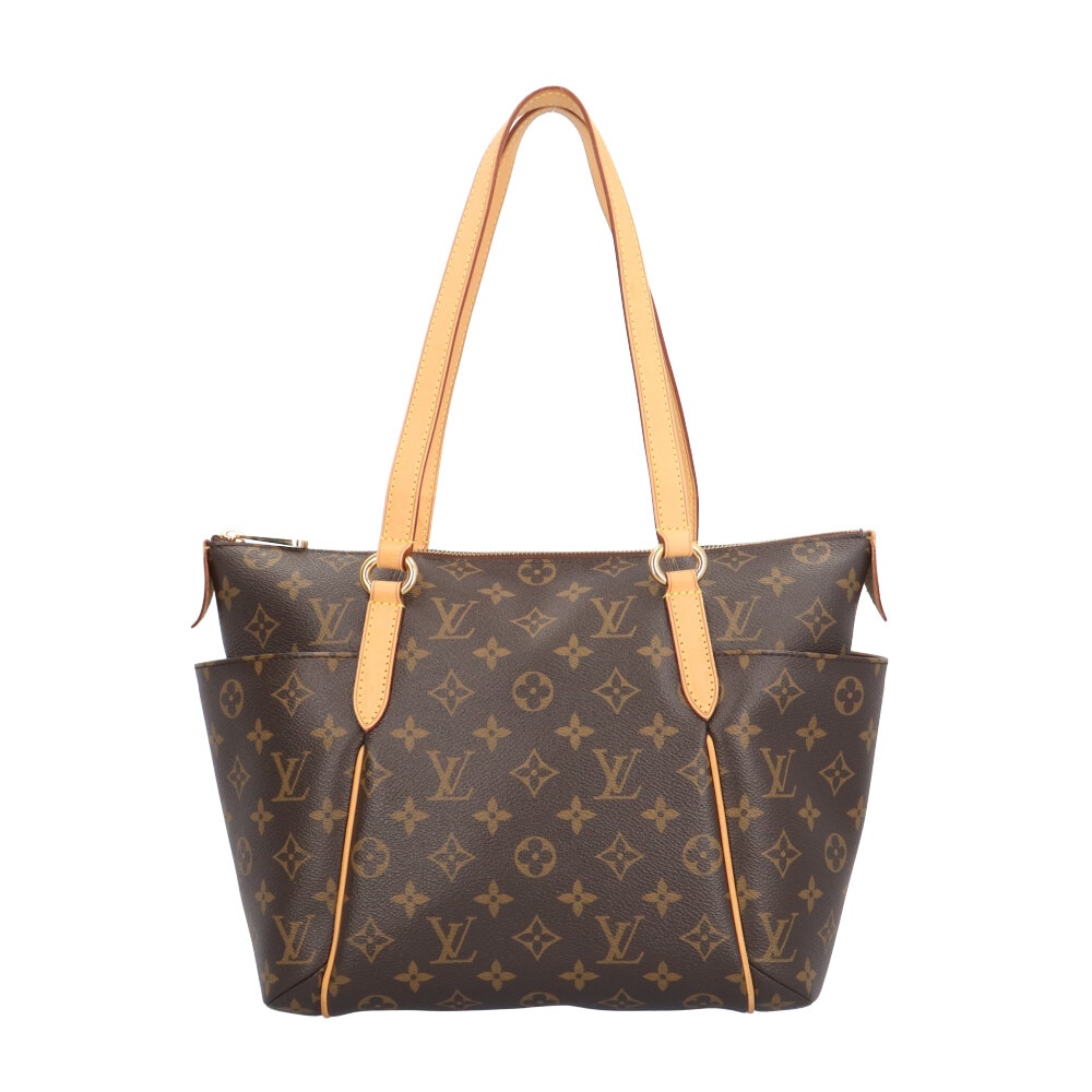 ルイヴィトン トータリーPM モノグラム トートバッグ M56688 ブラウン LOUIS VUITTON 中古