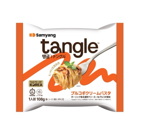 テングルプルコギクリームパスタ 108g 20袋セット 韓国　ラーメン　スパゲティ