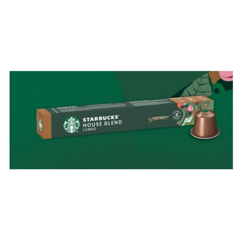 スターバックス ハウスブレンド ネスプレッソ カプセルコーヒー5.7g10個入り5個