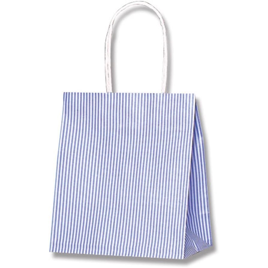 （まとめ買い）シモジマ HEIKO 手提げ紙袋 25チャームバッグ 25CB 21-12 モノストライプ B 50枚 幅210xマチ120x高250mm 003266600 [x3セット]