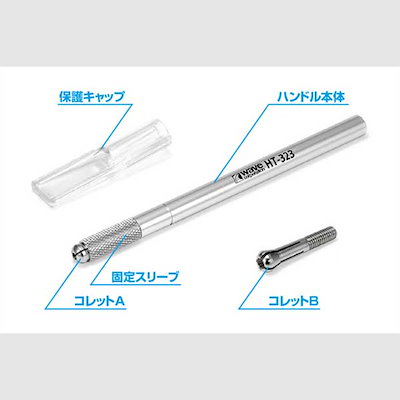 他サイト： ウェーブ HGマルチハンドル (細)【HT-323】 工具 WAVE HT-323 マルチハンドルの商品画像