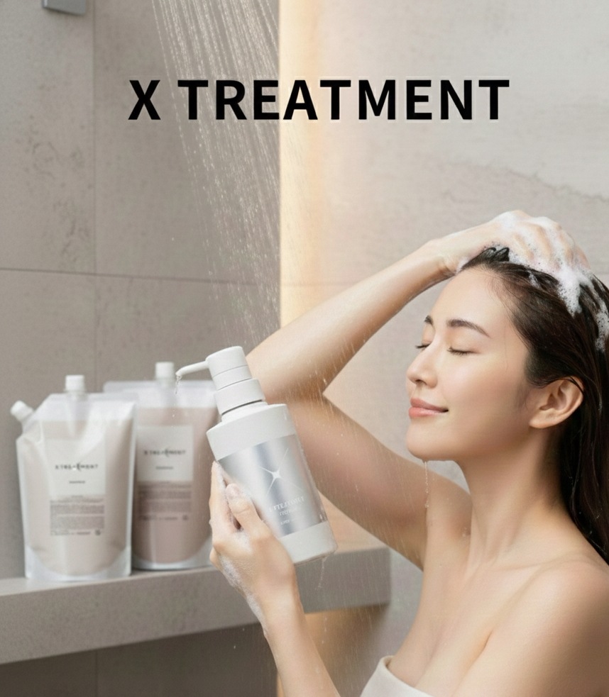 大容量2点セット】X TREATMENT シャンプー＆コンディショナー 各1000ml