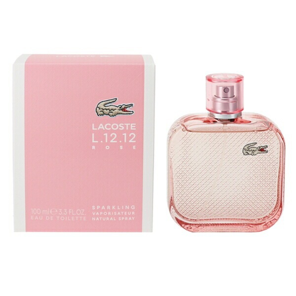 オーデ ラコステ L.12.12 ローズ スパークリング EDT SP 100ml