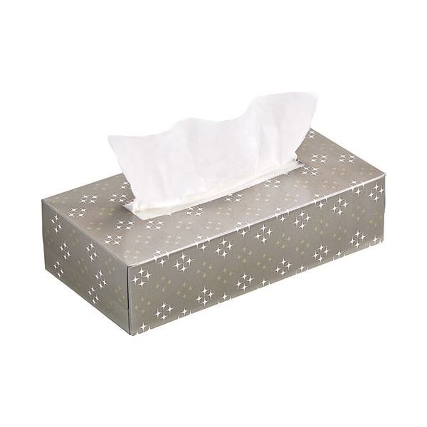 （まとめ） スマートバリュー 再生ティッシュペーパー 5箱入 N162J[x10セット]