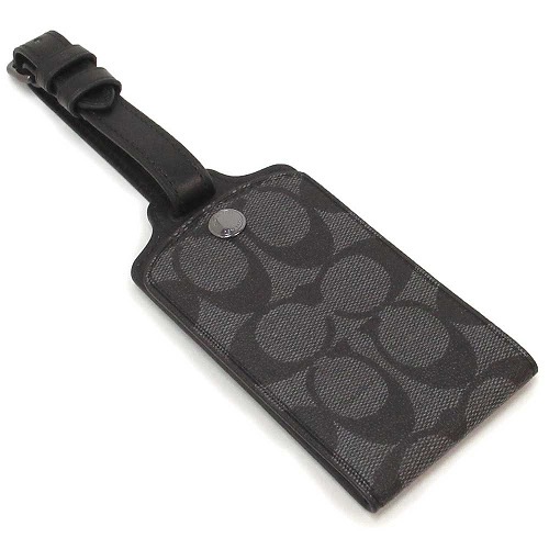 コーチ キーホルダー COACH アウトレット シグネチャー ラゲッジタグ IDホルダー ネームタグ