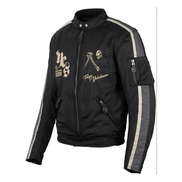 YC SEED SJ-5113 Mesh Jacket SJ-5113BKL