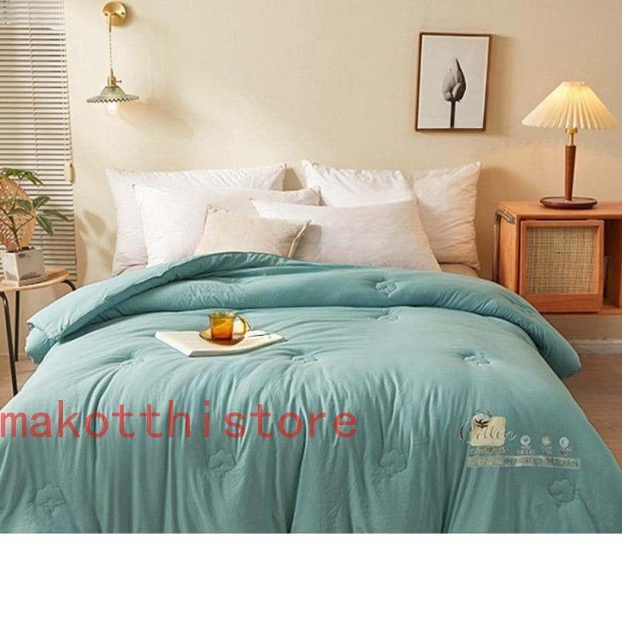 羽毛布団 洗える肌掛け布団 快適 通気性いい 掛ふとん 掛け布団 冬掛布団 おうちで丸洗い セミダブル 一年中使え 無地カラー 汚れにくい 冬掛布団 羽毛ふとん