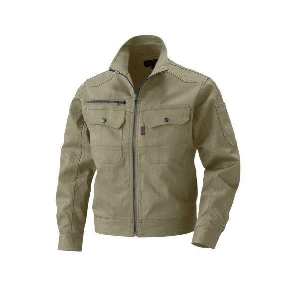 村上被服製 5403 スーパーストレッチ素材使用 ブルゾン オリーブ LL