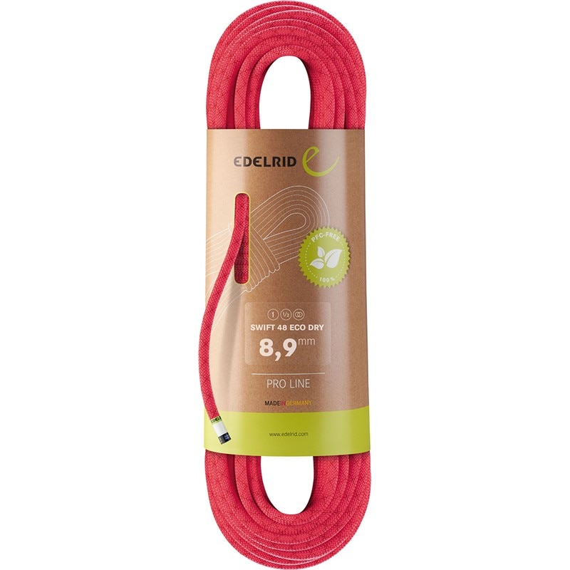 edelrid(エーデルリッド) スイフト48エコドライ50M アウトドアクライミング用品 (er71358050-pk)