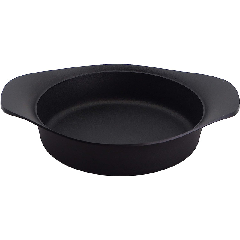 柳宗理 日本製 南部鉄器 鉄鍋 浅型 22cm IH対応 ふた無し 6,141円