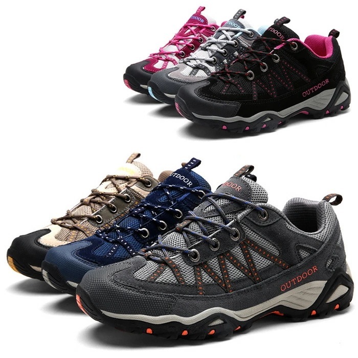 トレッキングシューズ 登山靴 ハイキングシューズ メンズ レディース メッシュ アウトドア キャンプ 滑りにくい グリップ力 通気性